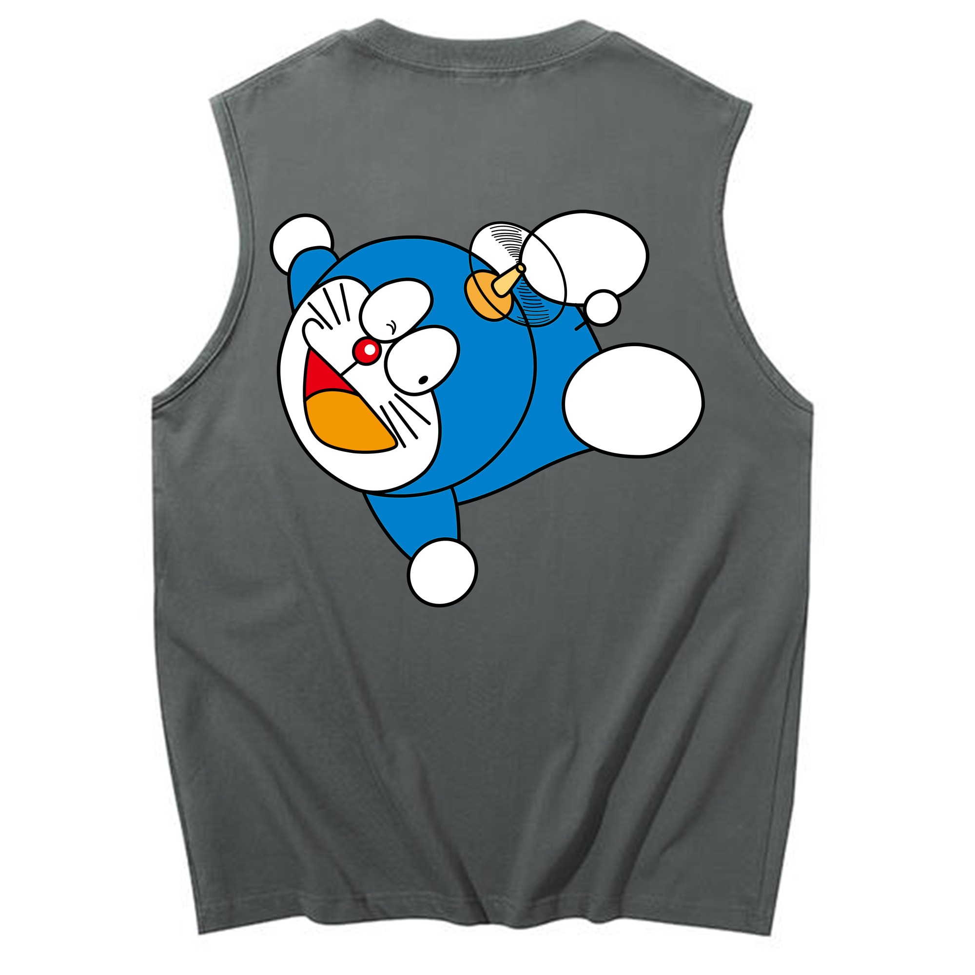 （画像用） ドラえもん Doraemon コットン100％タンクトップ（背面プリント）